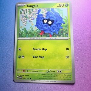 tangela - 001/167 (common) — pokemon: twilight masquerade